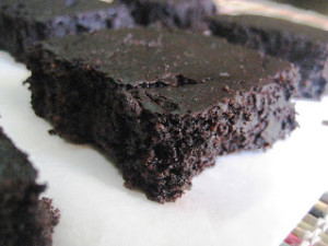 Healthy Fudge Brownies-2