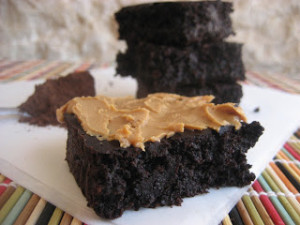 Healthy Fudge Brownies-3