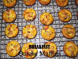 Breakfast Quiche Muffins-for FitKim