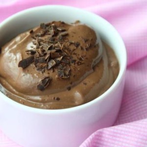 Chocolate Protein Powder Pudding-for web