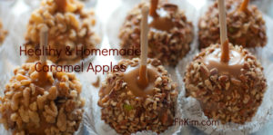 Healthy & Homemade Caramel Apples-FitKim